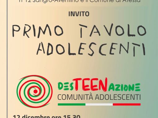 Primo tavolo adolescenti Primo tavolo adolescenti